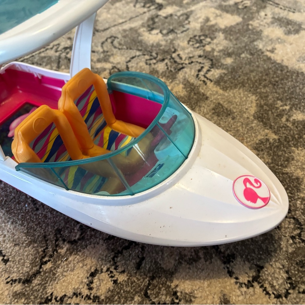 Barbie boat